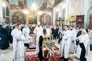 Праздник Богоявления в Вознесенской Давидовой пустыни