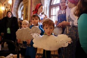 Рождественский праздник в воскресной школе «Вертоград» Михаило-Архангельского храма города Пущино