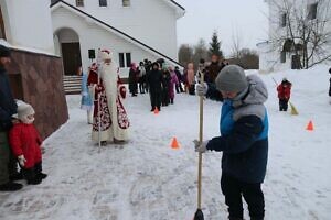 Рождество Христово в Никольском храме села Лямцино