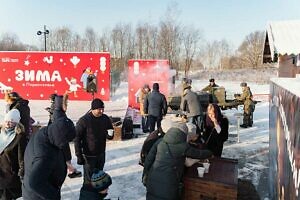 Рождество в парке культуры и отдыха в Чехове