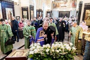 Архиерейское богослужение в день памяти блаженной Ксении Петербургской