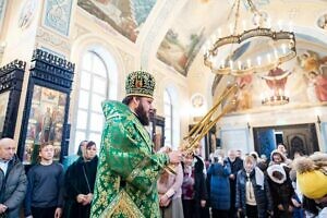 Архиерейское богослужение в день памяти блаженной Ксении Петербургской