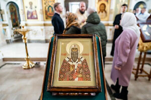 Архиерейское богослужение в Успенском храме села Липитино г.о. Ступино