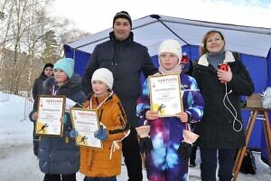 Лыжные соревнования «Сретение» в Красково