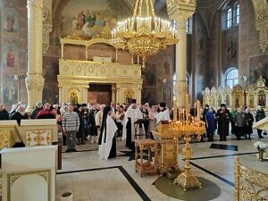 Молебен для семей участников СВО в Серпухове