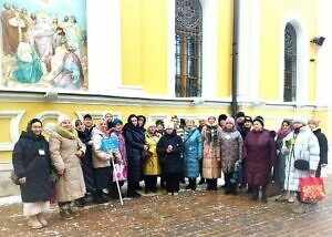 Паломническая поездка прихожан Знаменского храма в Старой Кашире города Ступино к святыням Москвы