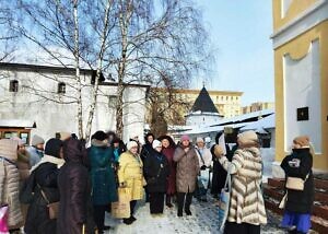 Паломническая поездка прихожан Знаменского храма в Старой Кашире города Ступино к святыням Москвы