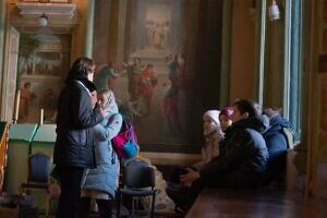 Паломничество учащихся воскресной школы Зачатьевского храма города Чехова в Троице-Сергиеву лавру