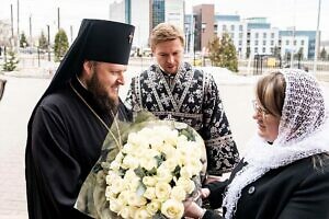 Архиерейское богослужение в Александро-Невском храме города Видное