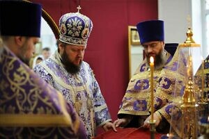 Архиерейское богослужение в храме Сорока Севастийских мучеников города Чехов-2