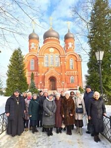 Паломничество прихожан Успенского храма посёлка Малино