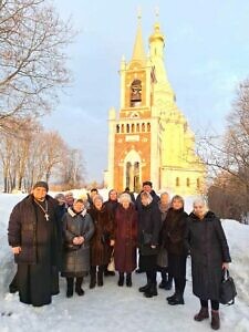 Паломничество прихожан Успенского храма посёлка Малино