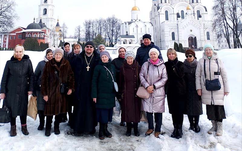 Паломничество прихожан Успенского храма посёлка Малино