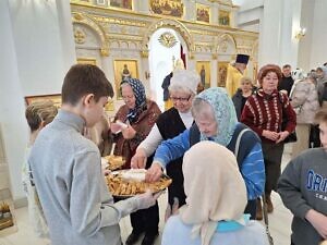 Праздник масленицы в храме Всех святых в земле Русской просиявших г. Ступино