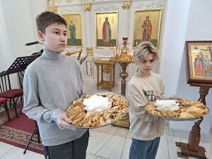 Праздник масленицы в храме Всех святых в земле Русской просиявших г. Ступино