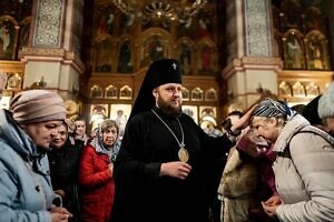 Великое повечерие с чтением покаянного канона преподобного Андрея Критского в Преображенском соборе города Люберцы