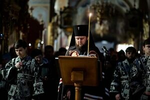 Великое повечерие с чтением покаянного канона преподобного Андрея Критского в Троицком кафедральном соборе Подольска