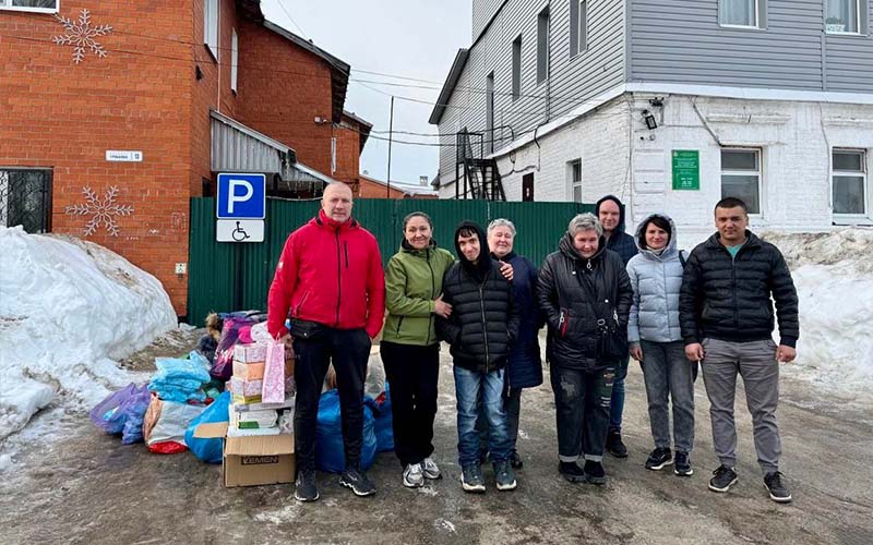 Визит волонтёров в Елатомский детский дом