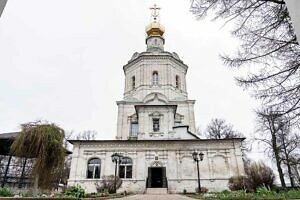 Архиерейское богослужение в Успенском храме города Видное