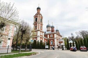 Архиерейское богослужение во Всехсвятском храме города Серпухова