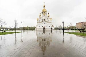 Литургия Преждеосвященных Даров в храме Всех святых в земле Русской просиявших города Ступино