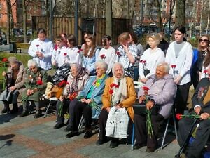 Митинг ко Дню освобождения узников концлагерей в Видном