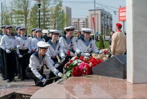 Митинг памяти ликвидаторов аварии на Чернобыльской атомной электростанции