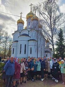 Паломническая поездка прихожан Знаменского храма в Старой Кашире города Ступино в Годеново