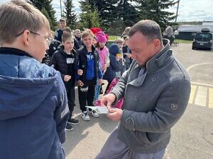 Урок безопасности для школьников в Чехове