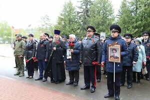 Акция ко Дню Победы у монумента погибшим сотрудникам органов внутренних дел