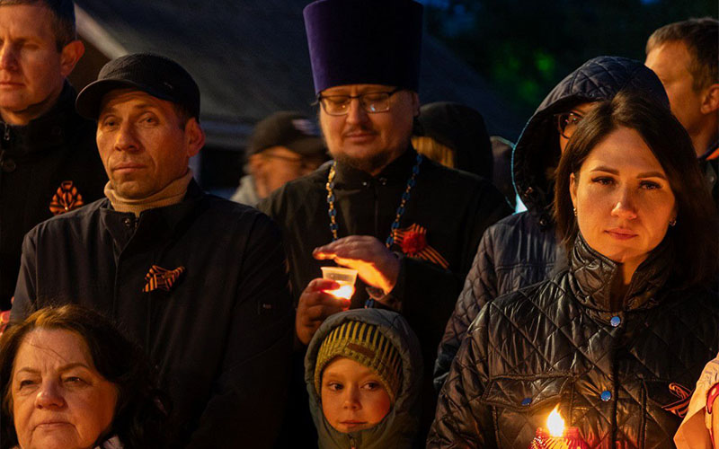 Акция «Свеча памяти» в Серпухове