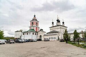 Архиерейское богослужение в Белопесоцком женском монастыре города Ступино