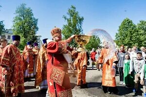 Архиерейское богослужение в Давидовой пустыни 23 05 2024