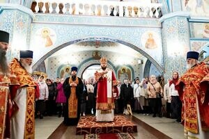 Архиерейское богослужение в Георгиевском храме города Видное 6 05 2024