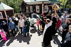 Архиерейское богослужение в Преображенском соборе города Люберцы-04-05-2024