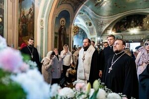 Архиерейское богослужение в Преображенском соборе города Люберцы-04-05-2024