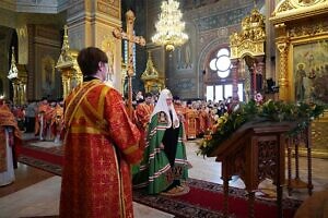 Божественная литургия в Николо-Угрешском ставропигиальном монастыре