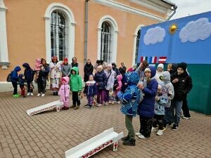 Детский пасхальный праздник в селе Вельяминово