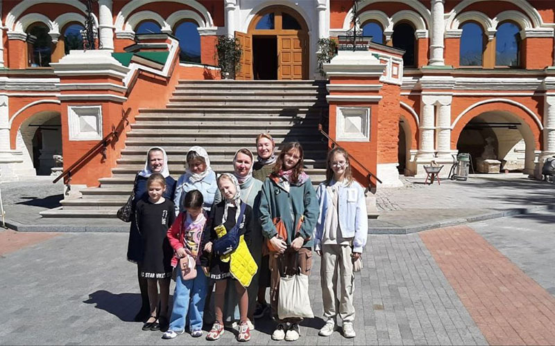 Экскурсия воскресной школы храма иконы Божией Матери «Державная» в Донской ставропигиальный мужской монастырь