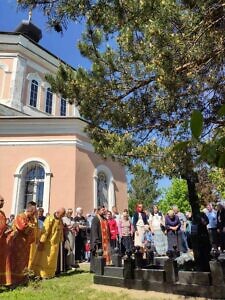 Панихида в день памяти протоиерея Леонида Григорьева