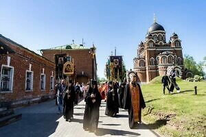 Пасхальный фестиваль хорового искусства «Славься, Русь Православная» в Спасо-Бородинском монастыре