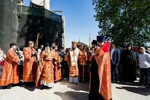 Пасхальный фестиваль хорового искусства «Славься, Русь Православная» в Спасо-Бородинском монастыре