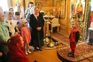 Пасхальный праздник в храме Державной иконы Божией Матери в Ступино