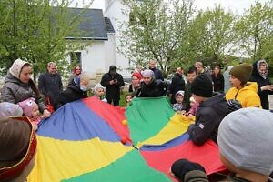 Пасхальный праздник в Никольском храме села Лямцино