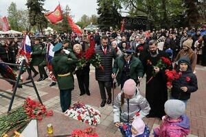 Торжественные мероприятия по случаю Дня Победы в Чехове