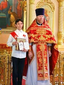 Выпускной в воскресной школе Всехсвятского храма города Серпухова