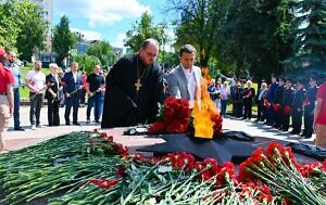 День памяти и скорби в городе Видное