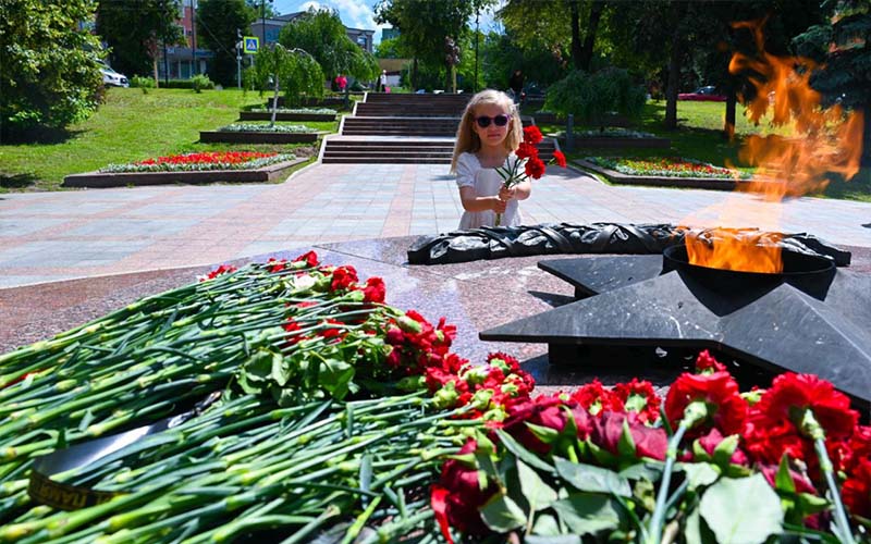 День памяти и скорби в городе Видное