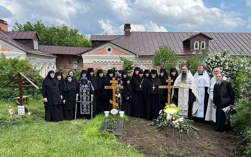 Отпевание насельницы Введенского Владычнего монастыря монахини Маргариты (Блиновой)