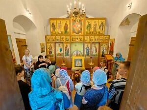 Паломническая поездка учащихся школы №4 города Ступино в Свято-Троицкий Белопесоцкий монастырь